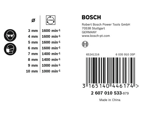 Holzbohrer-Set Bosch Robust Line, 3-10mm, 8-tlg.