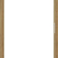 A light oak wood interior door frame with a white center panel, shown from a front-facing perspective against a white background.
