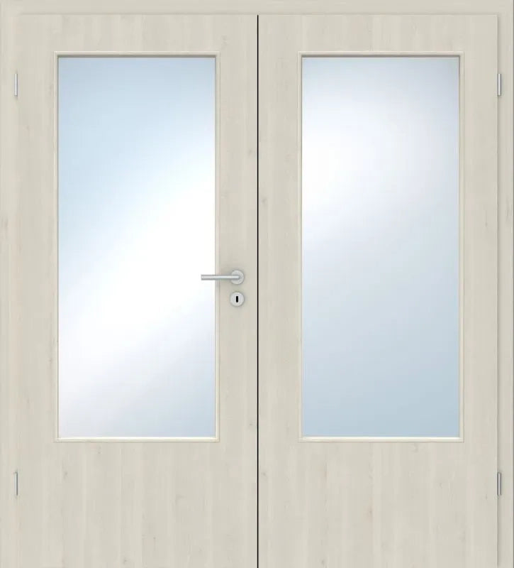 Doppelflügel Innentür Pinie Pearl CPL – Helle Pinie Zweiflügeltür