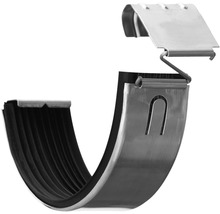 Zambelli Rinnenverbinder Titanzink halbrund für Rinnengröße 280 mm