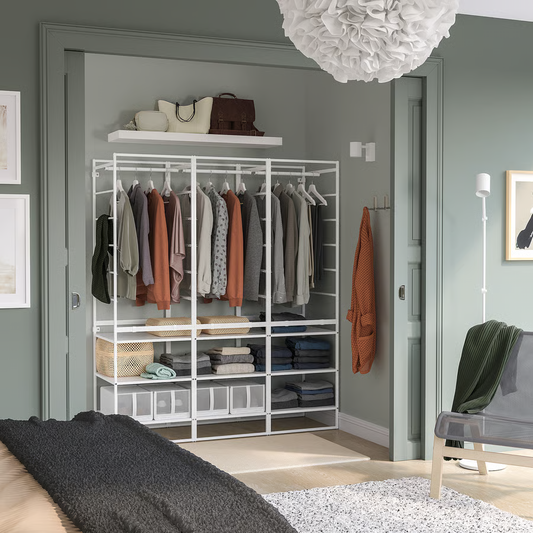 Jonaxel Kleiderschrank 148x51x173cm