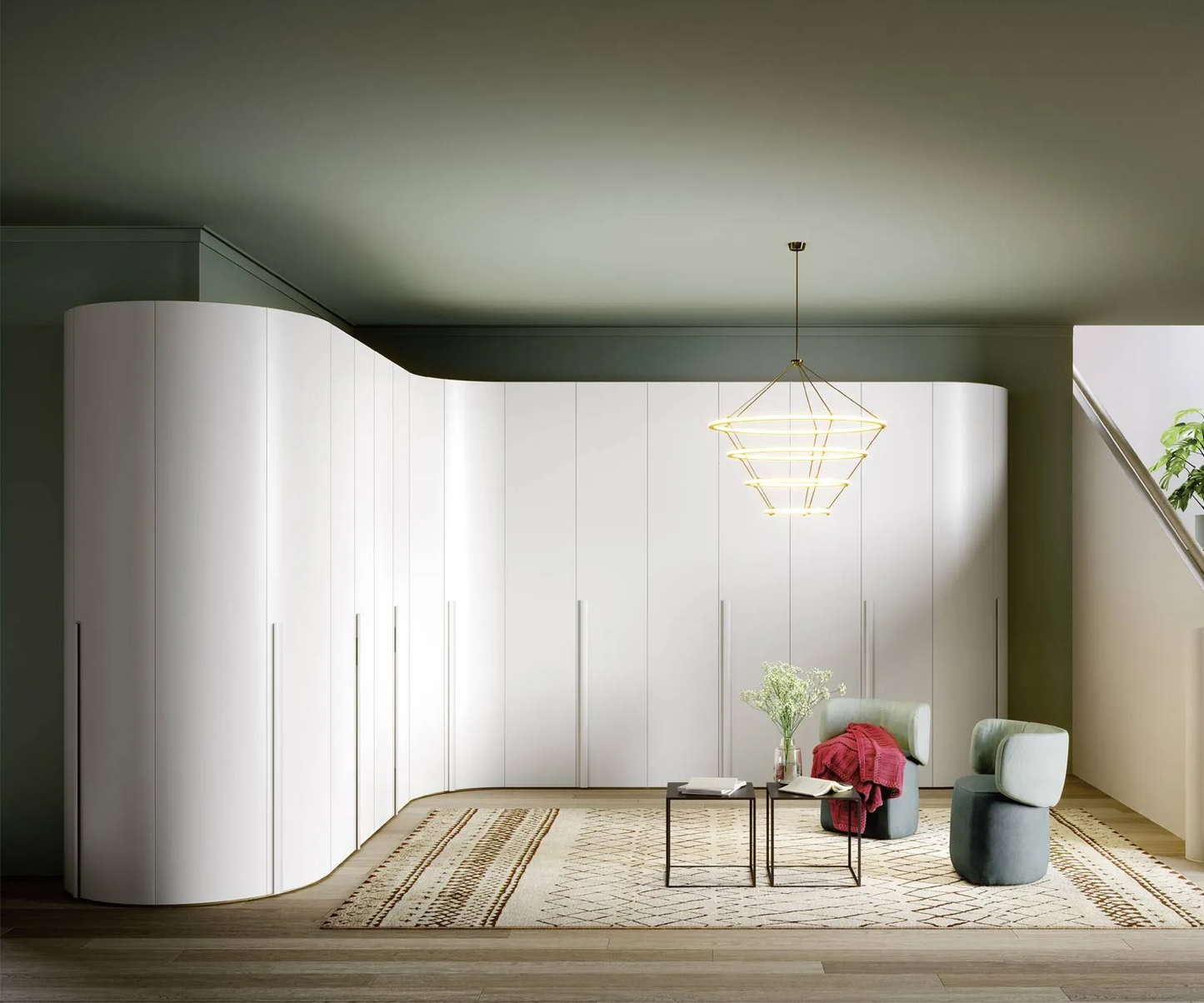 Novamobili Eckschrank Alfa Curvo