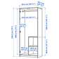 Brimnes Kleiderschrank 78x190cm