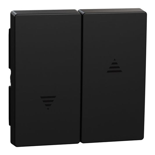 Merten Wippe MEG38550403 Rollladenschalter schwarz matt