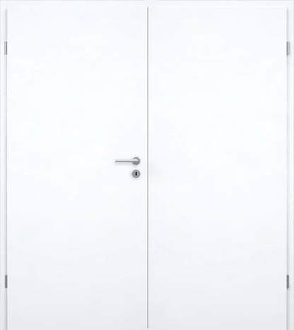 Doppelflügeltüren Innentür Weisslack CPL