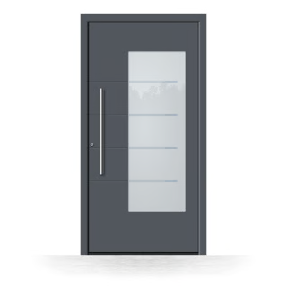 Aluminium Haustür Langlebig, Wohnlich