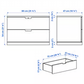 Nordli Kommode 80x54cm