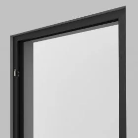 Blendrahmen Senso Schwarz Matt CPL