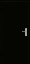 Wohneinganmstür Senso Schwarz Matt
