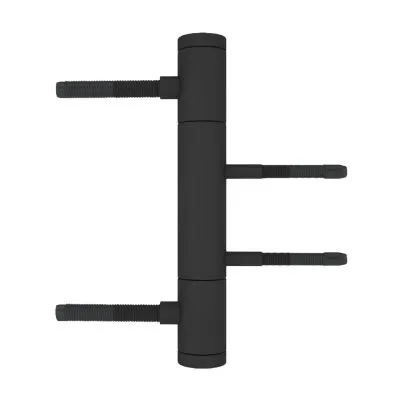 Baustelle für Innentüren und Stahlzargen Schwarz Matt