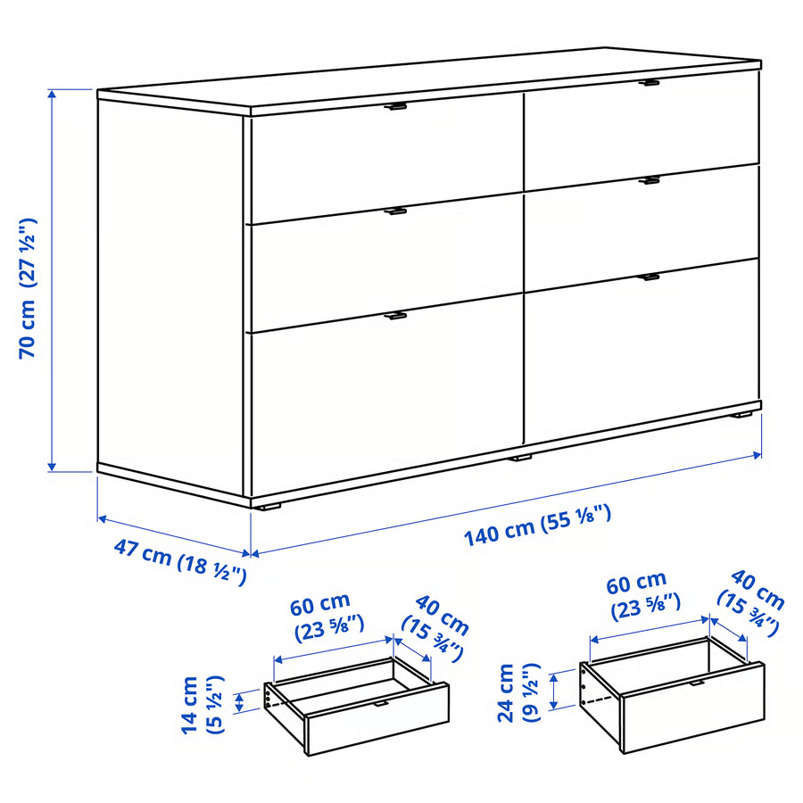 Vihals Kleiderschrank 245x57x200cm