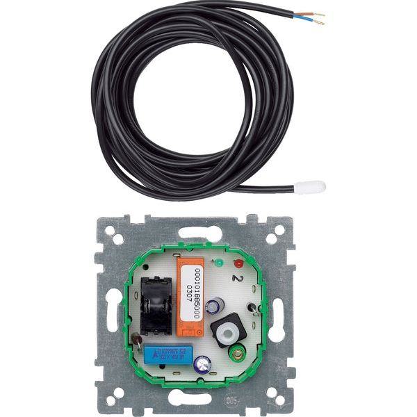Merten Fussbodentemperaturreglereinsatz 537100 mit Schalter AC 230V 10(4) A