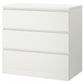 Malm Kommode 80x78cm