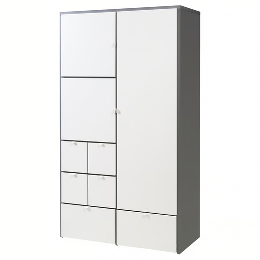 Visthus Kleiderschrank 122x59x216 cm