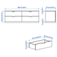 Nordli Kommode 164x54cm