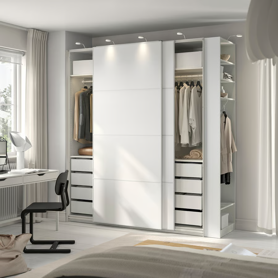 Pax/Meham Kleiderschrank 220x66x236cm