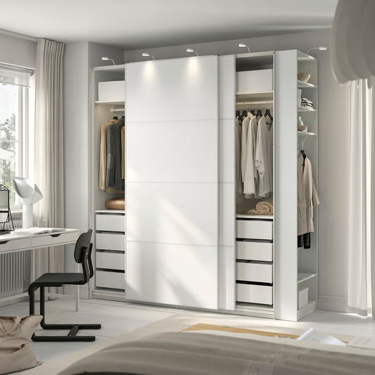 Pax/Meham Kleiderschrank 220x66x236cm