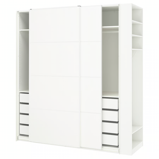 Pax/Meham Kleiderschrank 220x66x236cm
