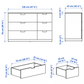 Nordli Kommode 120x76cm
