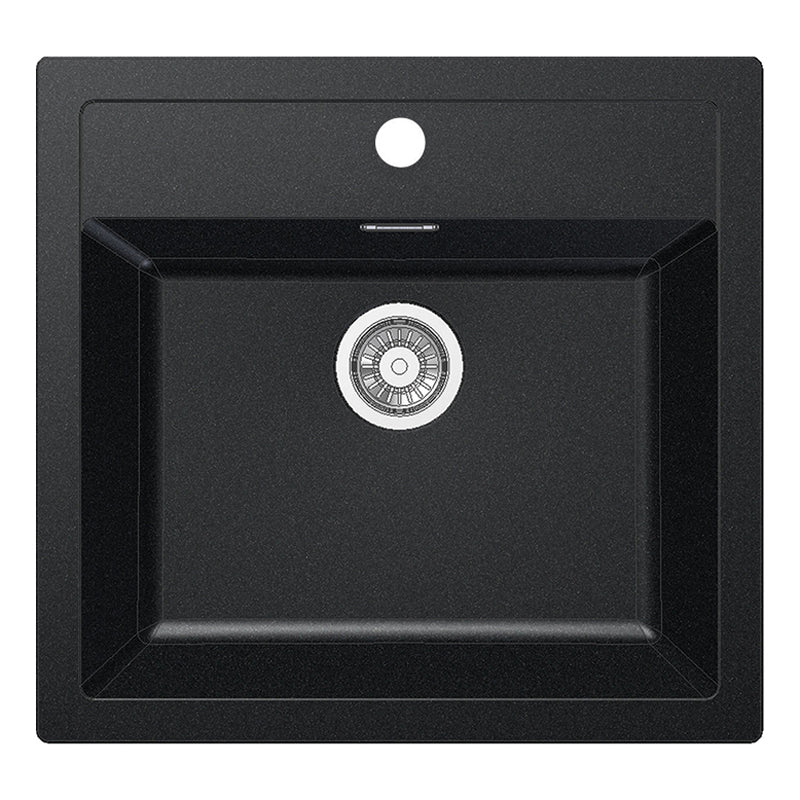 Spülbecken / Einbauspüle FRANKE Sirius SID610, Tectonite® Carbon, schwarz, 56 cm