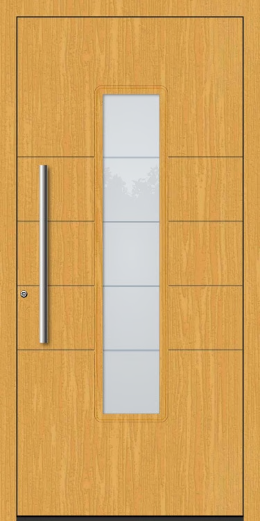 Aluminum  Haustür Angenehm, Wohnlich