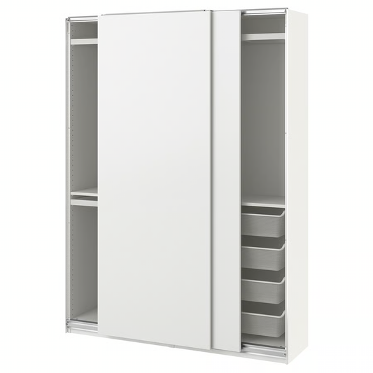 Pax/Hasvik Kleiderschrank 150x43x201cm