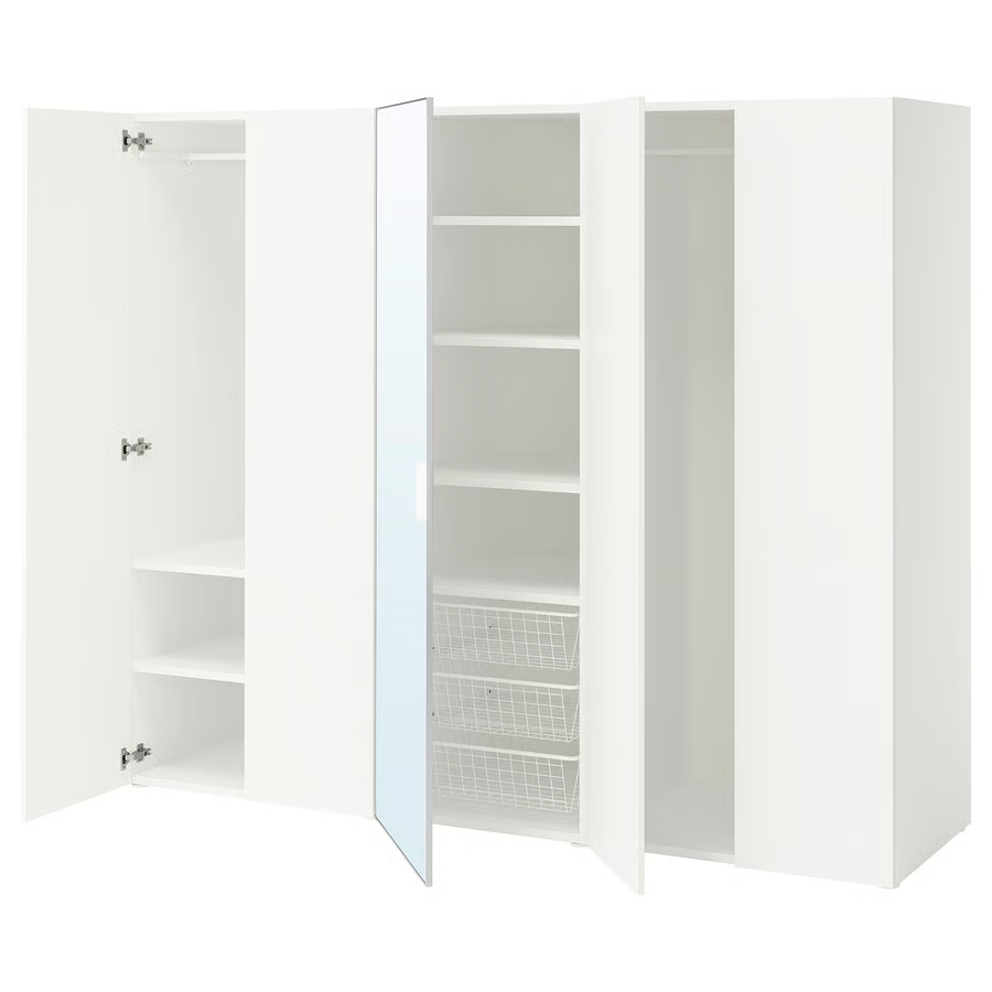 Platsa Kleiderschrank mit 5 Türen