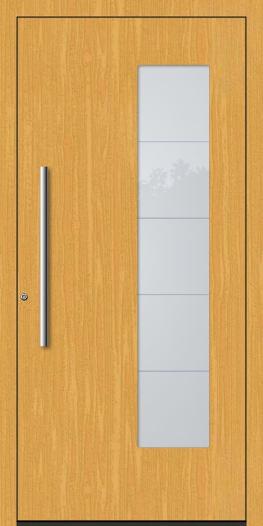 Aluminum  Haustür Angenehm, Wohnlich