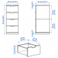 Nordli Kommode 40x99cm