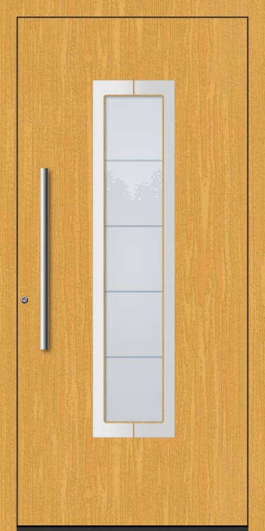 Aluminum  Haustür Angenehm, Wohnlich