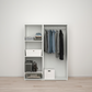 Platsa Kleiderschrank 140x57x181cm