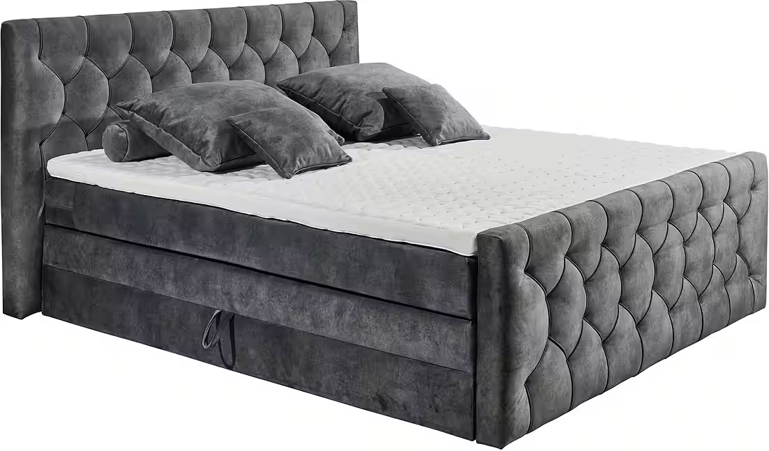 Boxspringbett "Cashfield", OTTOs Choice! Topseller inkl. zwei Bettkästen & Topper