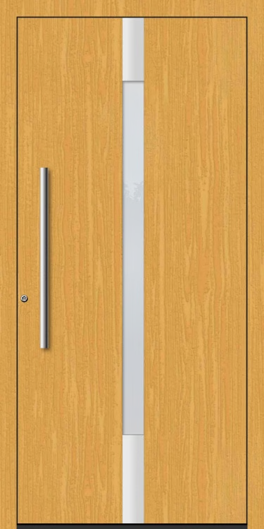 Aluminum  Haustür Angenehm, Wohnlich