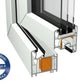 Veka Fenster mit Festverglasung