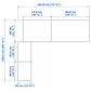 Pax Kleiderschrank 161/188x201