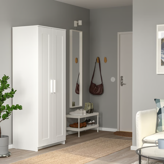 Brimnes Kleiderschrank mit 2 Türen