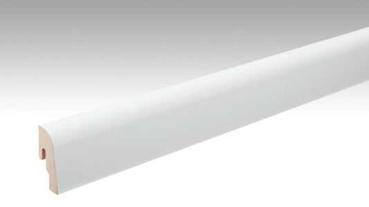 Fußleisten Profil 2 PK Uni Weiss Glänzend DF 00324