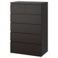 Malm Kommode 80x123cm