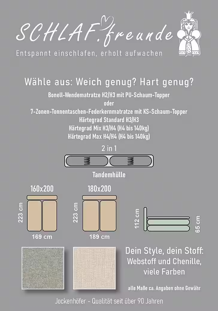 Boxspringbett "Carla", OTTOs Choice
