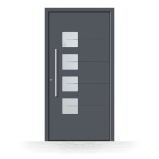 Aluminium Haustür Langlebig, Wohnlich