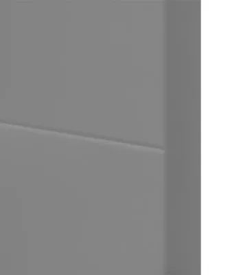 Gray wall tile with a subtle pattern on a white background