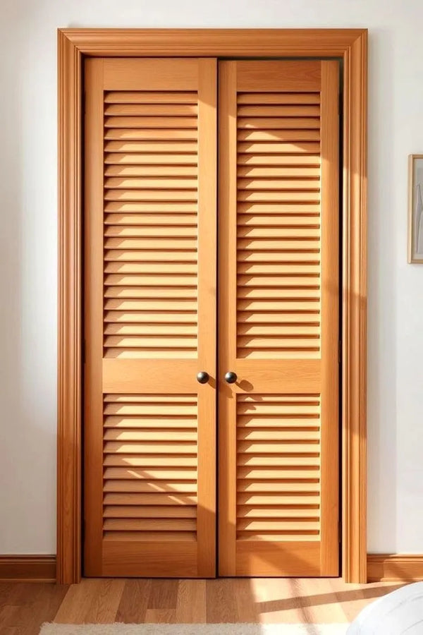 Lamellentür nach Maß / weiße Lamellentür / Lamellentür Holz