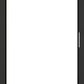 White door with black frame on a white background