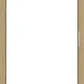 White door with a wooden frame on a white background