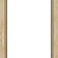 Wooden door frame on a white background