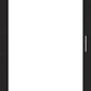 Black door with a white background
