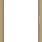 Wooden door with a clear glass panel on a white background