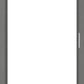 Gray door with a white background