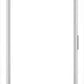 White door frame on a white background