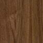 A close-up of a brown wood grain texture with vertical lines and a small knot detail.